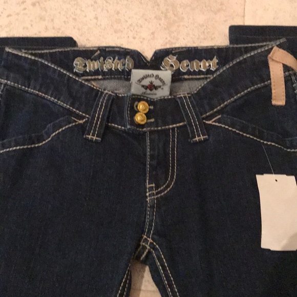 TWISTED HEART JEANS NWT - Picture 2 of 8